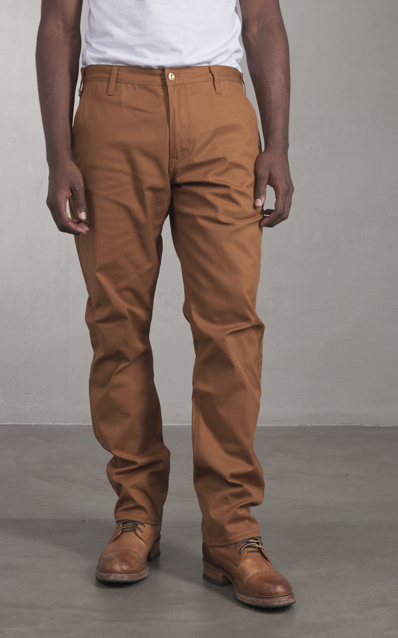 Benzak BP-06 Scout Pants Duck Canvas Selvedge Brown