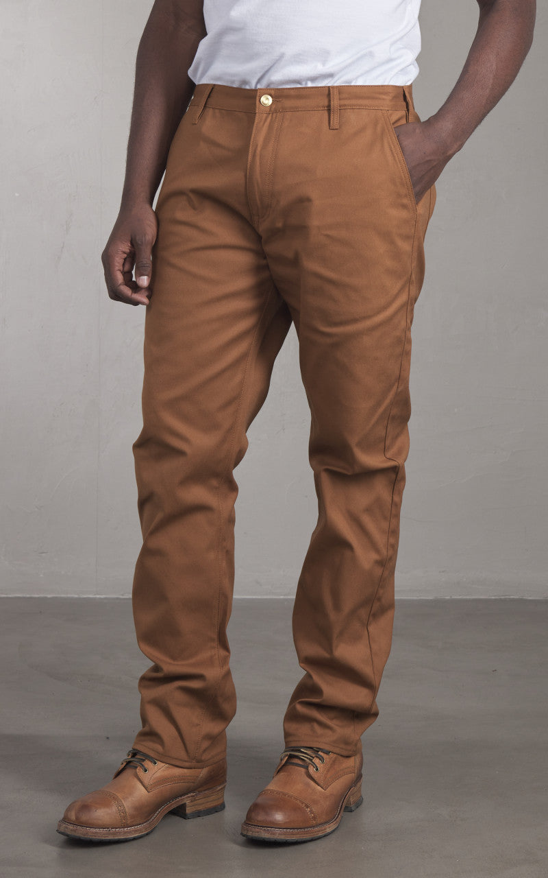 Benzak BP-06 Scout Pants Duck Canvas Selvedge Brown