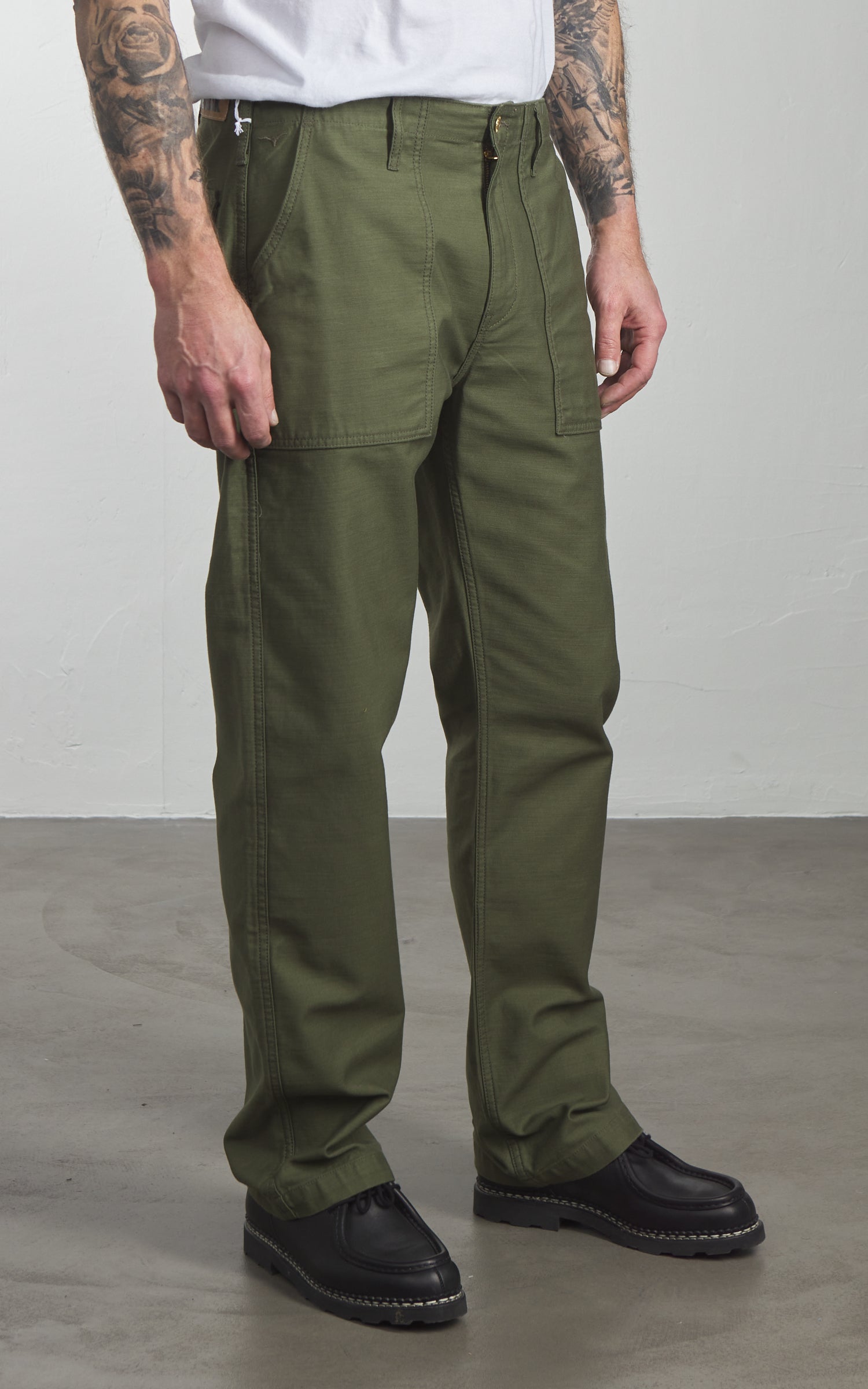 Benzak BP-07 Loose Fatigue Pants Military Twill Olive Drab