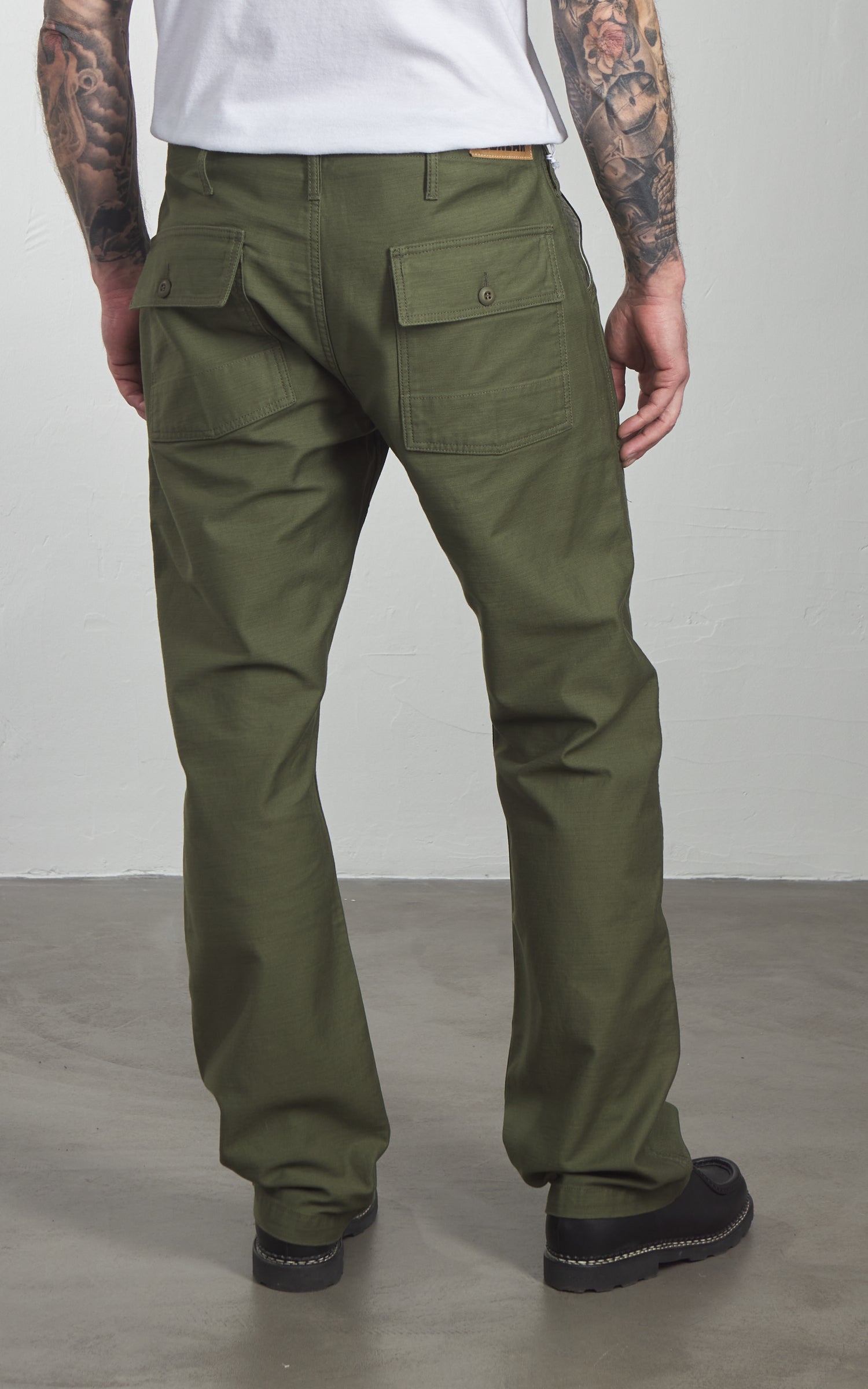 Benzak BP-07 Loose Fatigue Pants Military Twill Olive Drab