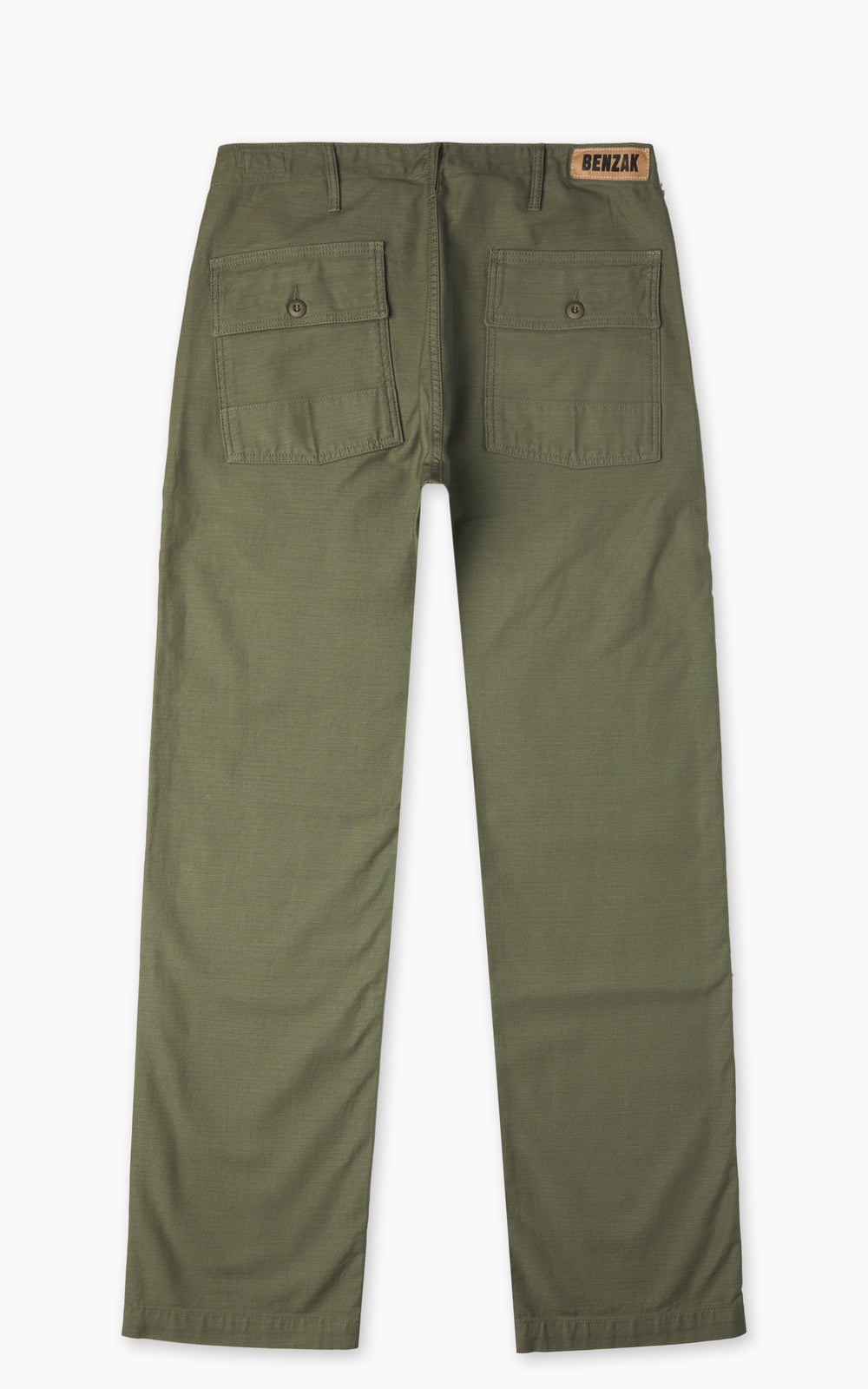 Benzak BP-07 Loose Fatigue Pants Military Twill Olivgrün