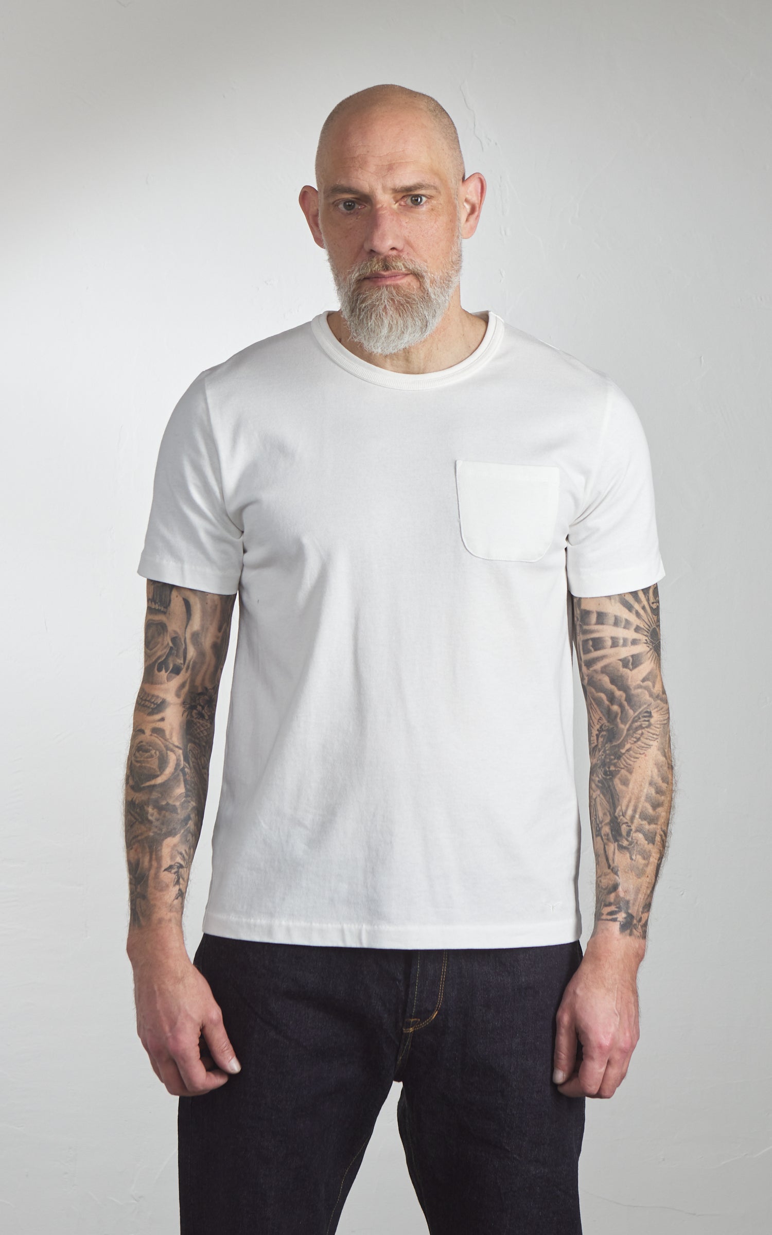 Benzak BT-09 Vintage Tee Off White