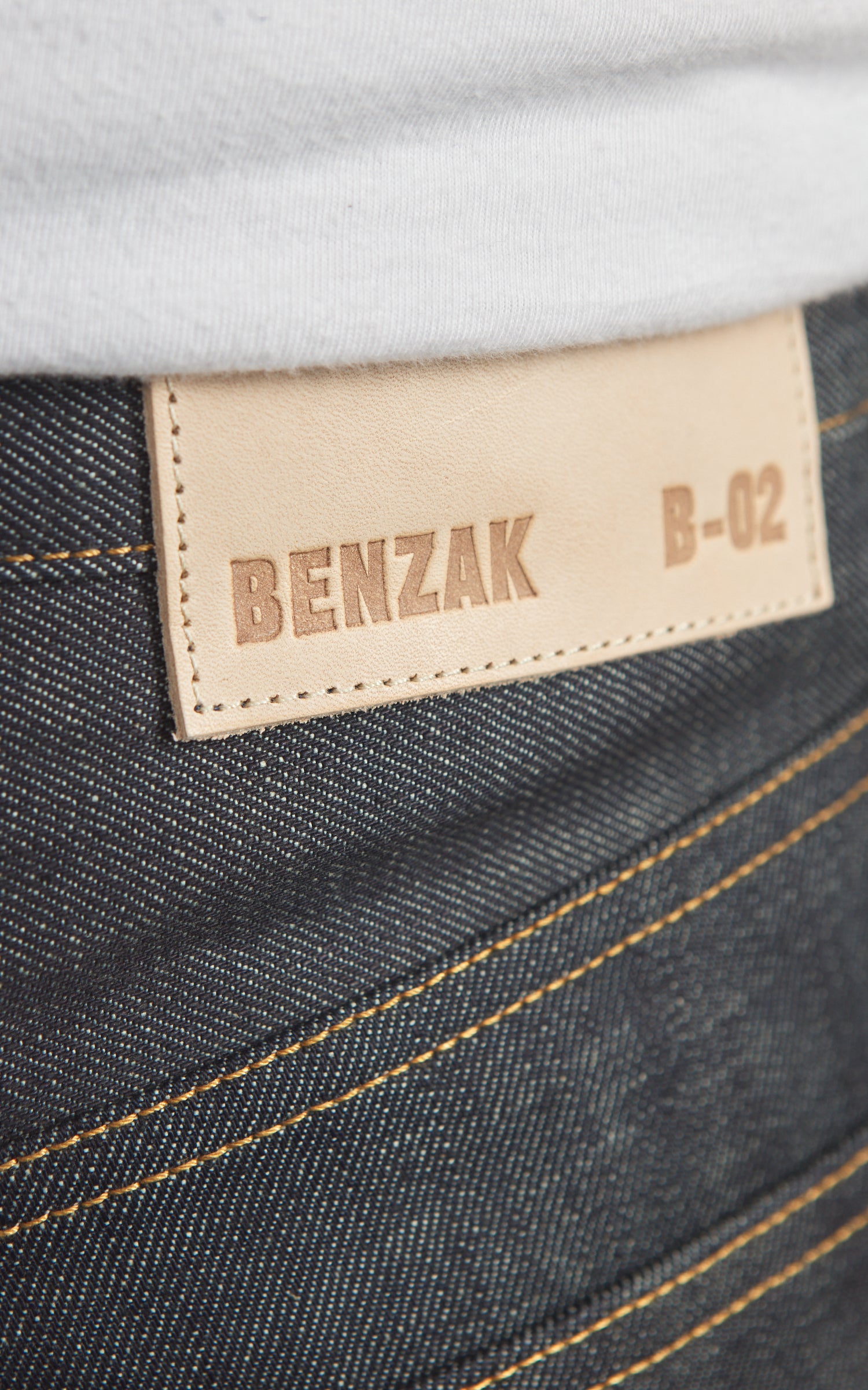 Benzak B-02 Regular Straight Green Cast Selvedge Indigo 14oz