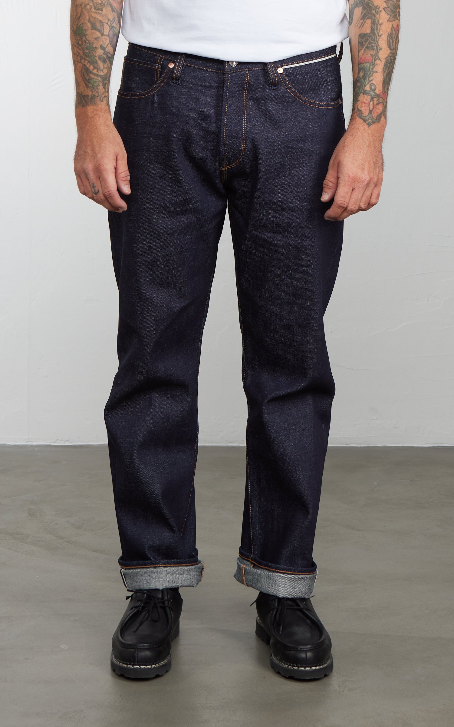 Benzak B-07 Relaxed Straight Kojima Selvedge Indigo 15.5oz