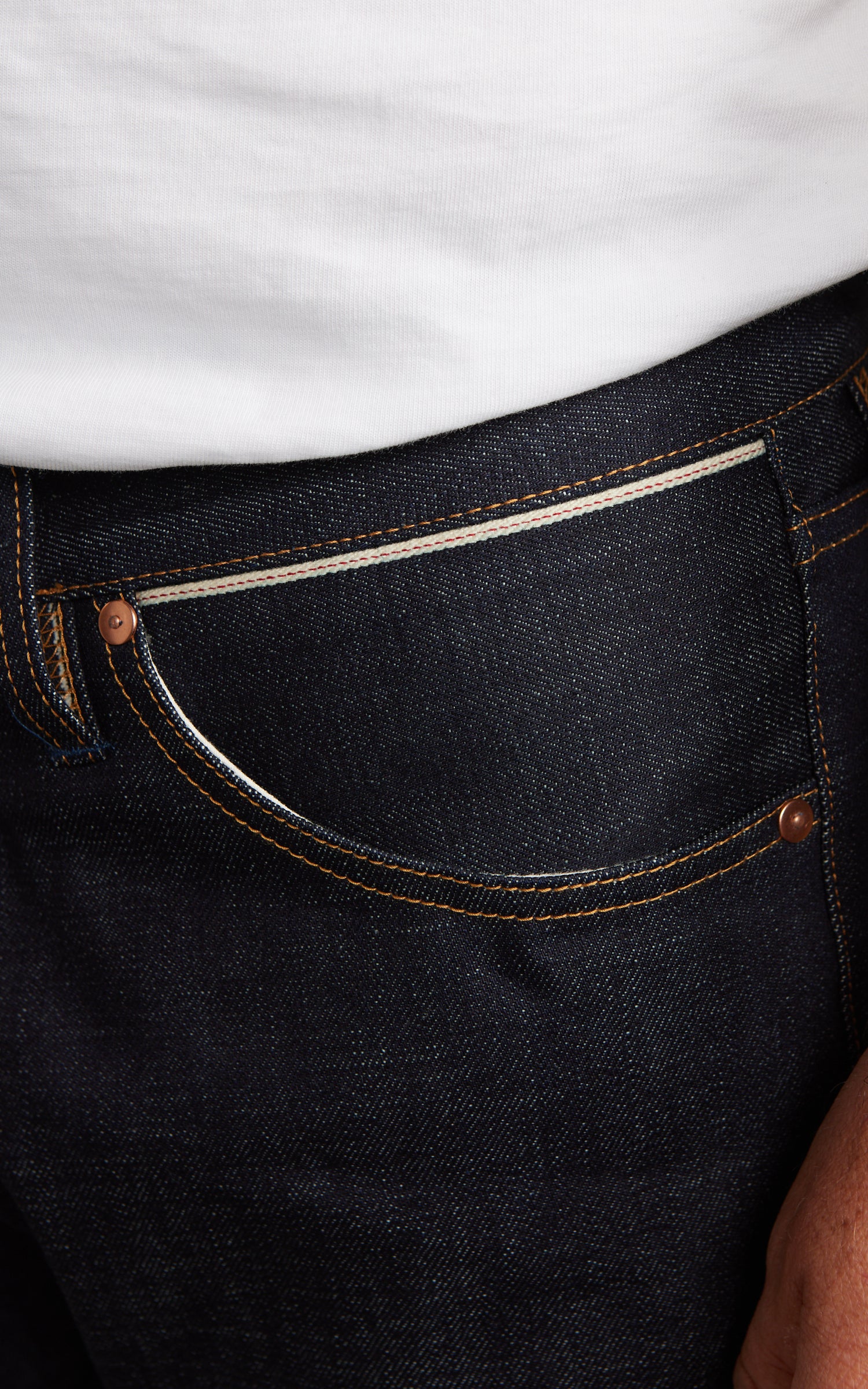 Benzak B-07 Relaxed Straight Kojima Selvedge Indigo 15.5oz