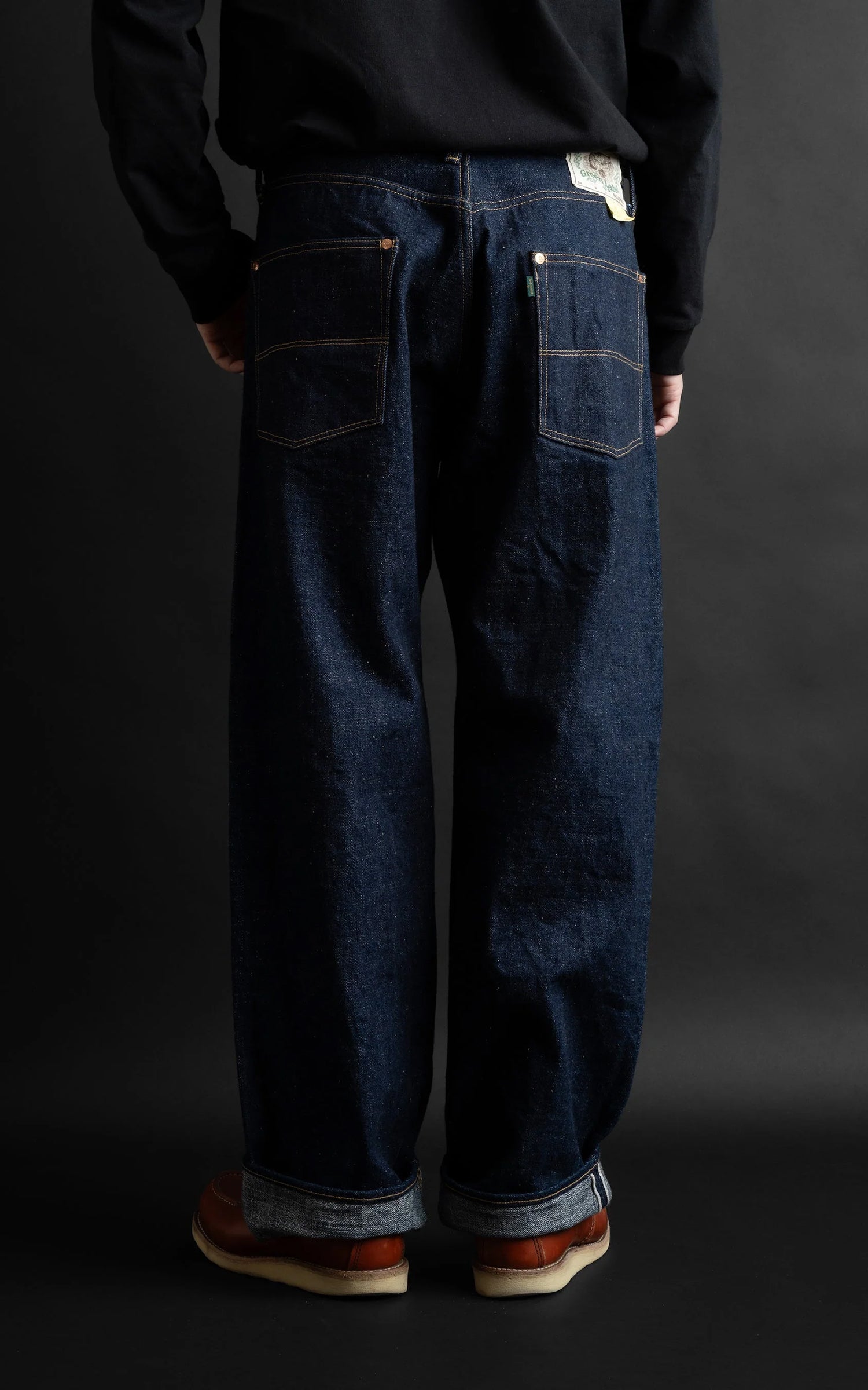 Big John M1012RC Green Label Wild Duck Jeans Indigo