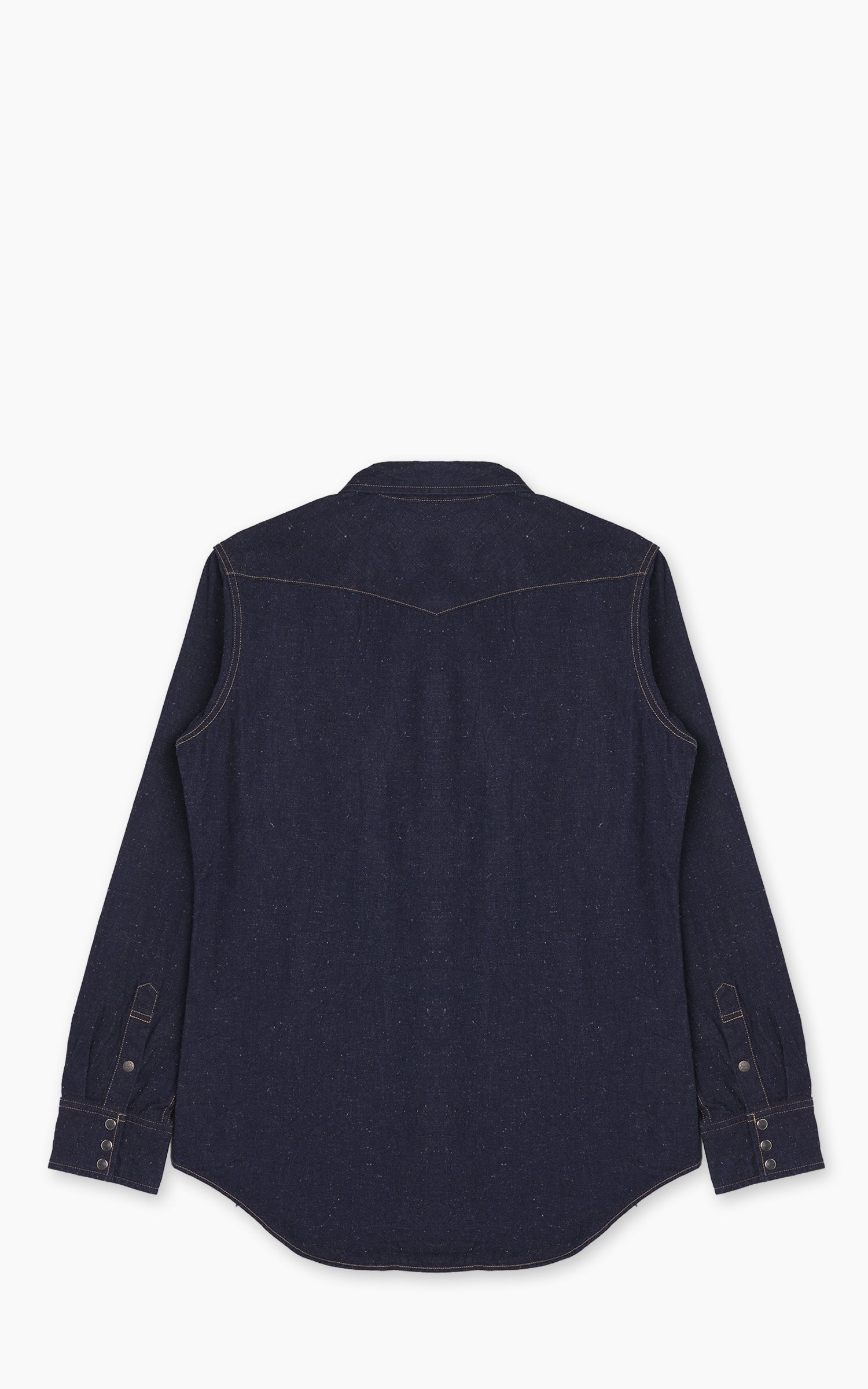 Big John Selvedge Denim Western Shirt Indigo