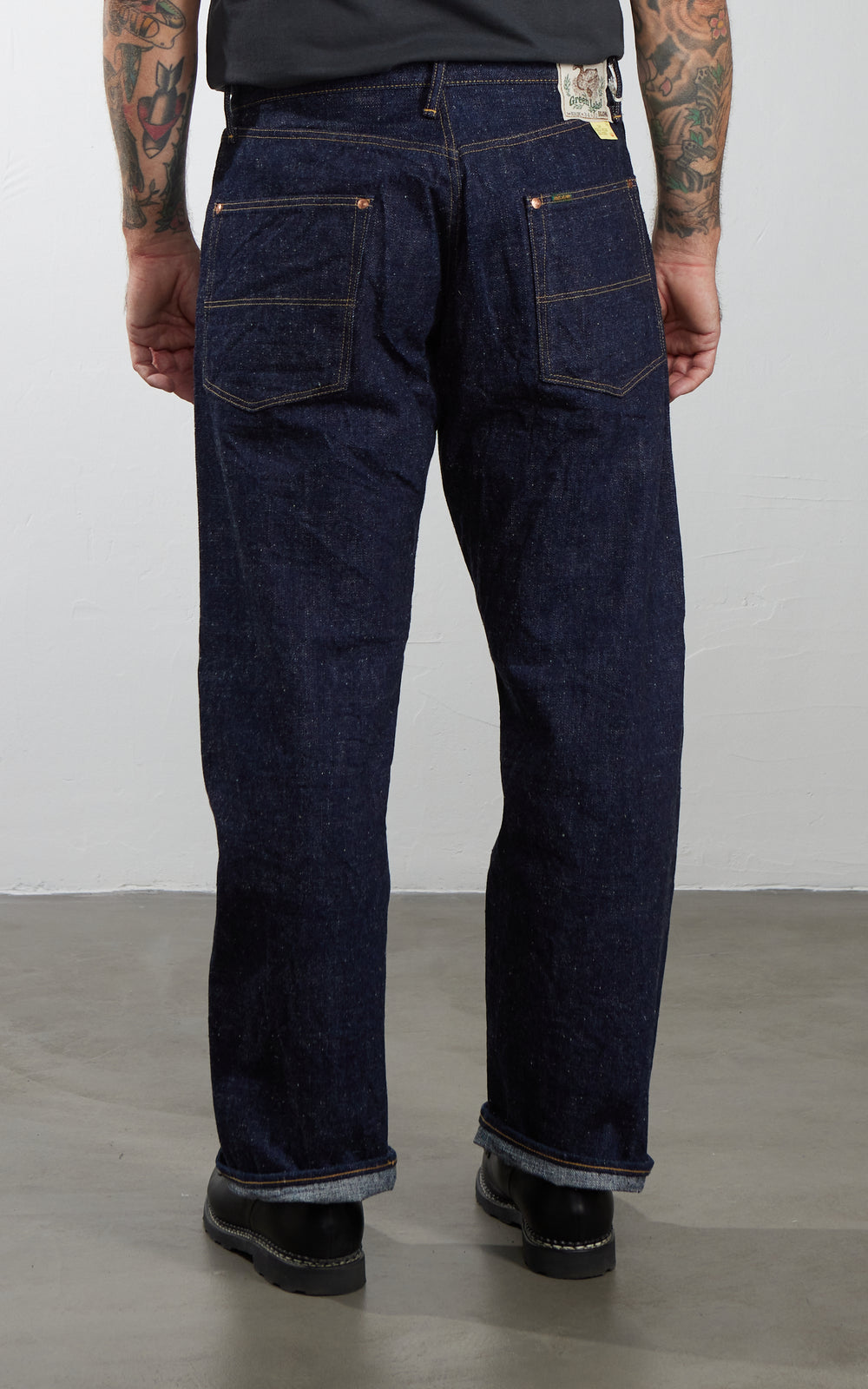 Big John M1012RC Green Label Wild Duck Jeans Indigo