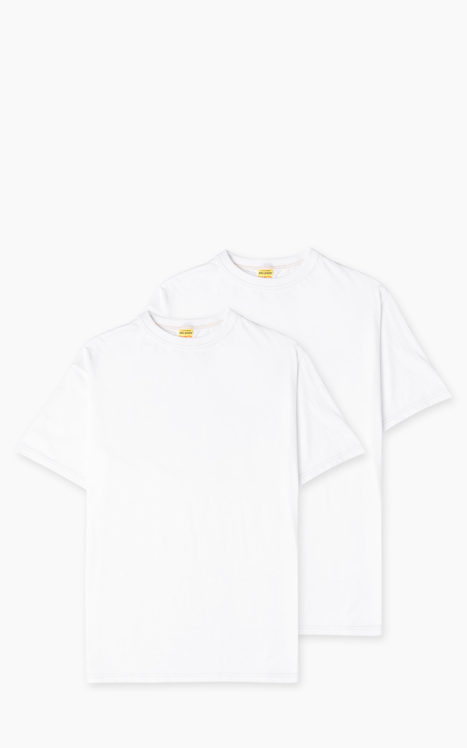Big John Original 2-Pack T-Shirt White