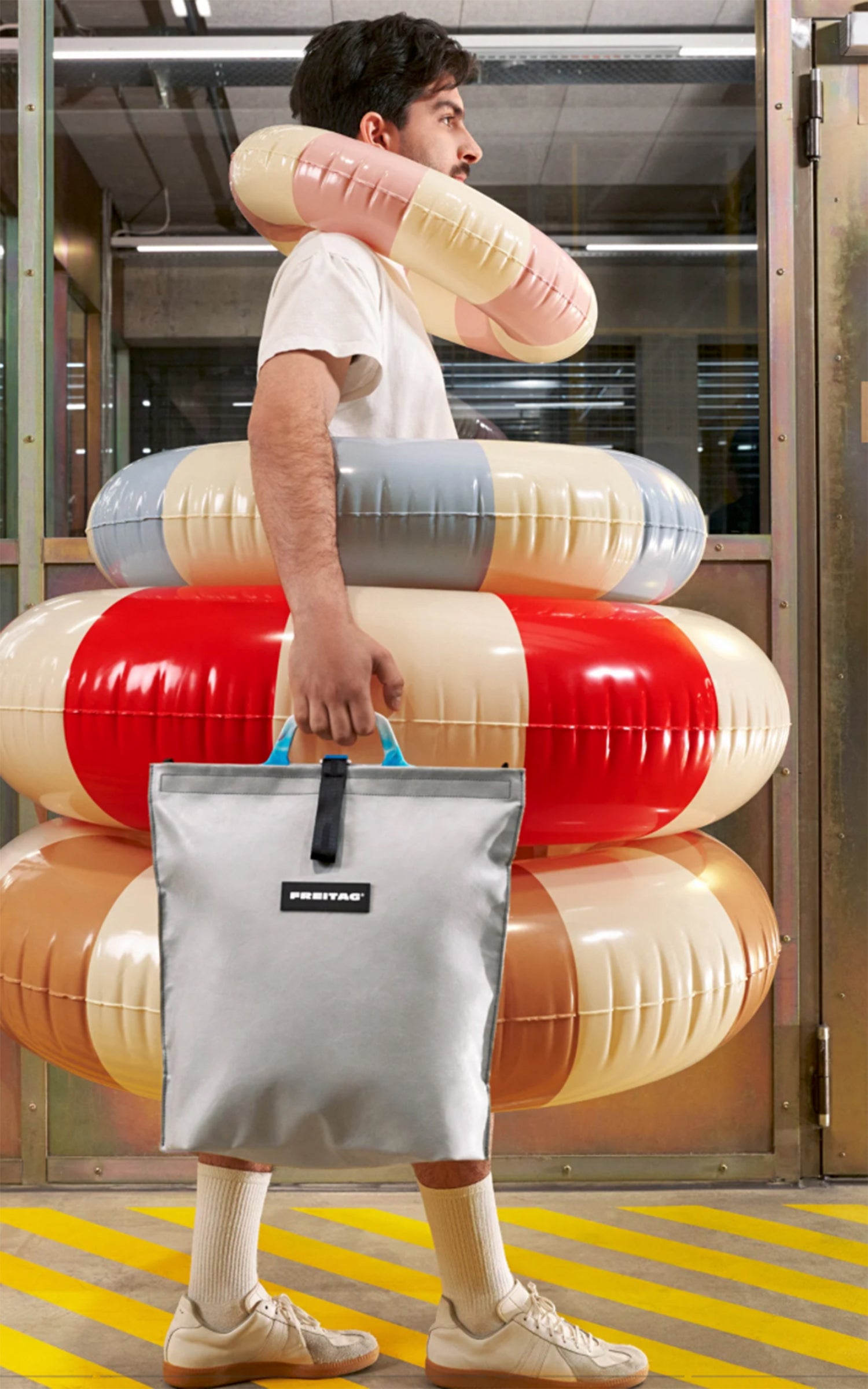 Freitag F738 Cool Bag Silver