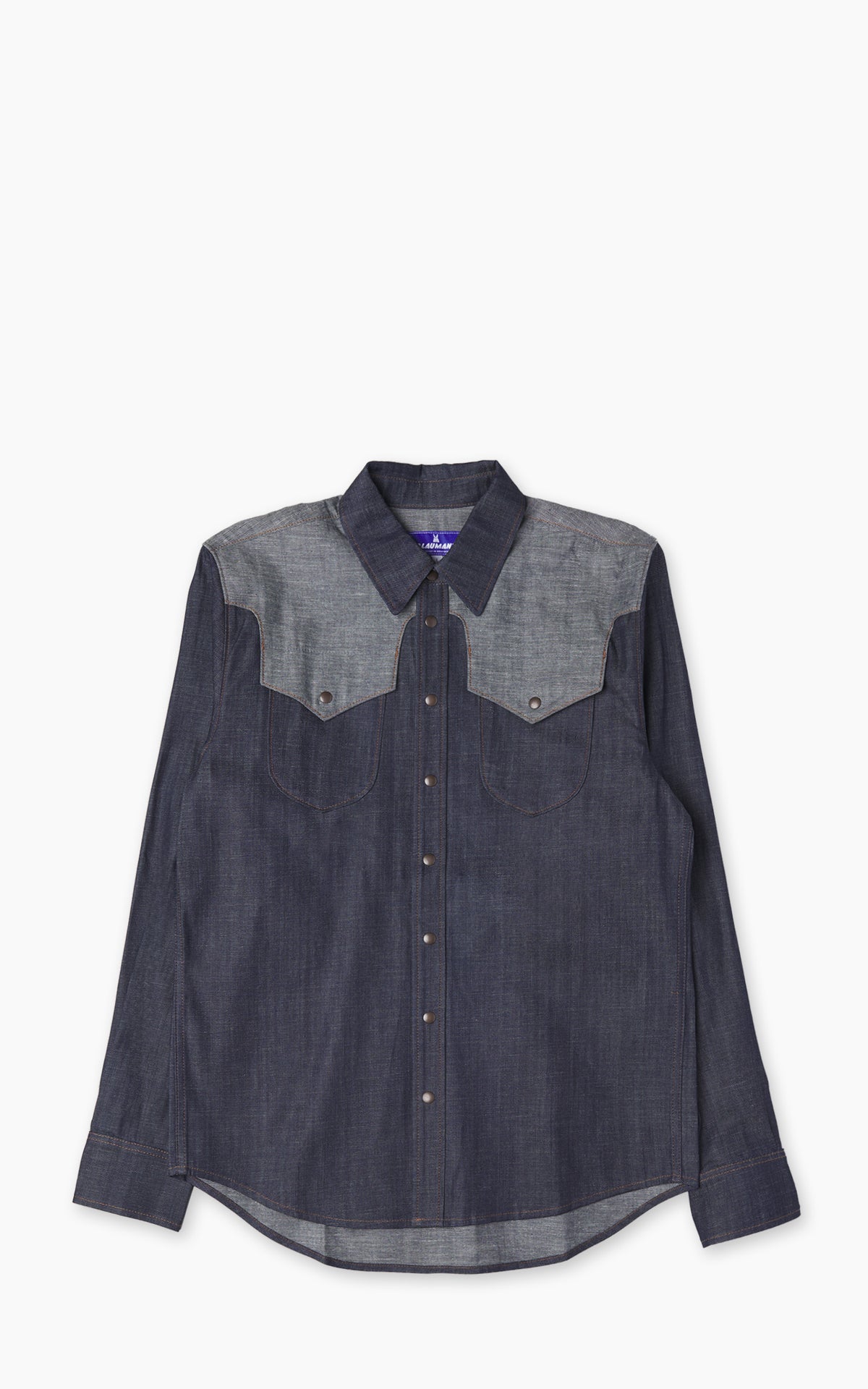 Blaumann Jeanshosen 216 Rodeo Shirt Contrast Blue