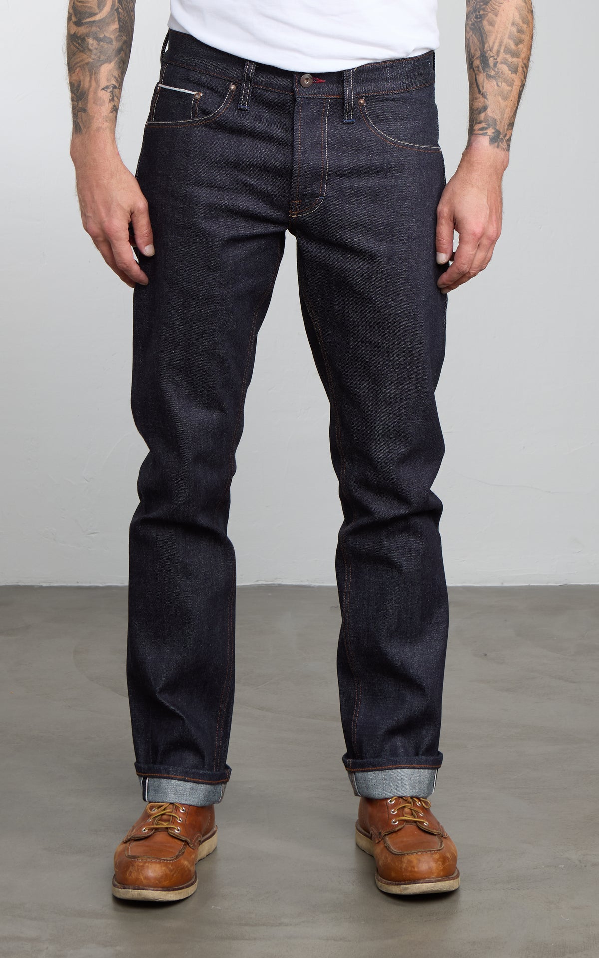 Blaumann Jeanshosen 003 Schmaler Blaumann Selvedge Indigo 15oz