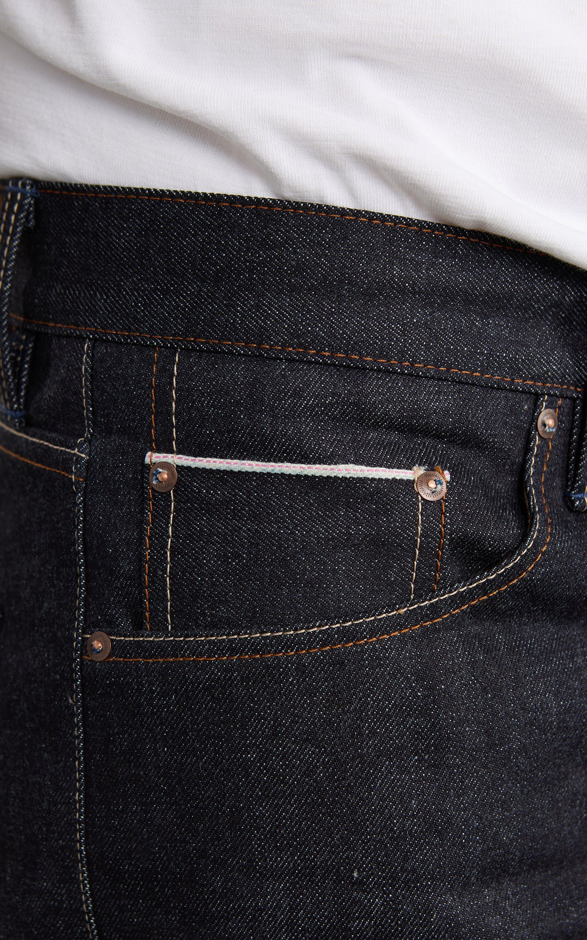 Blaumann Jeanshosen 003 Schmaler Blaumann Selvedge Indigo 15oz