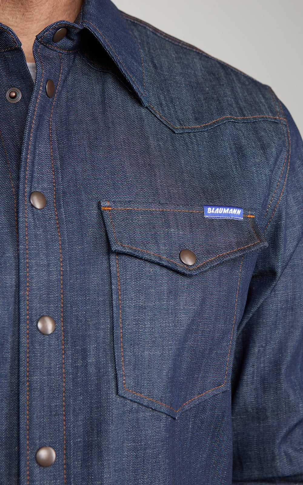 Blaumann Jeanshosen 011 Western Denim Shirt Indigo