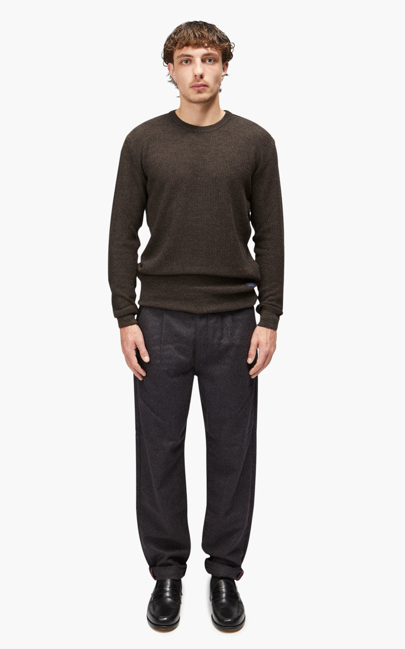 Blue de Gênes Tondo Nuovo Knit Choko Melange