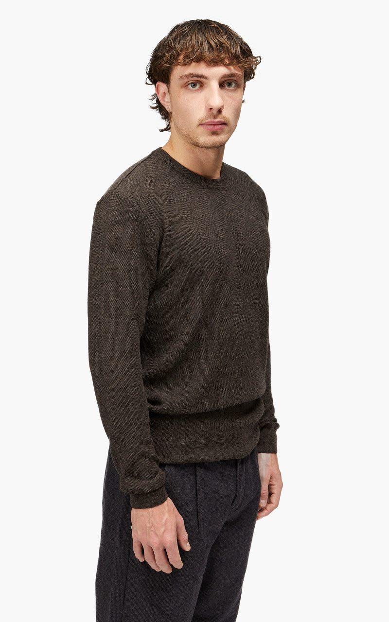 Blue de Gênes Tondo Nuovo Knit Choko Melange