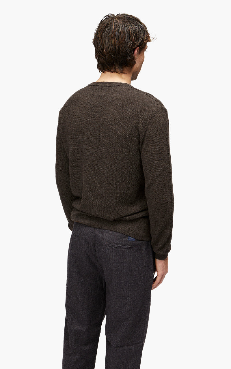 Blue de Gênes Tondo Nuovo Knit Choko Melange