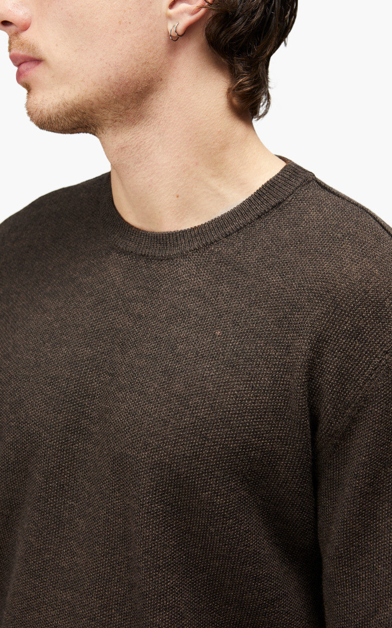 Blue de Gênes Tondo Nuovo Knit Choko Melange