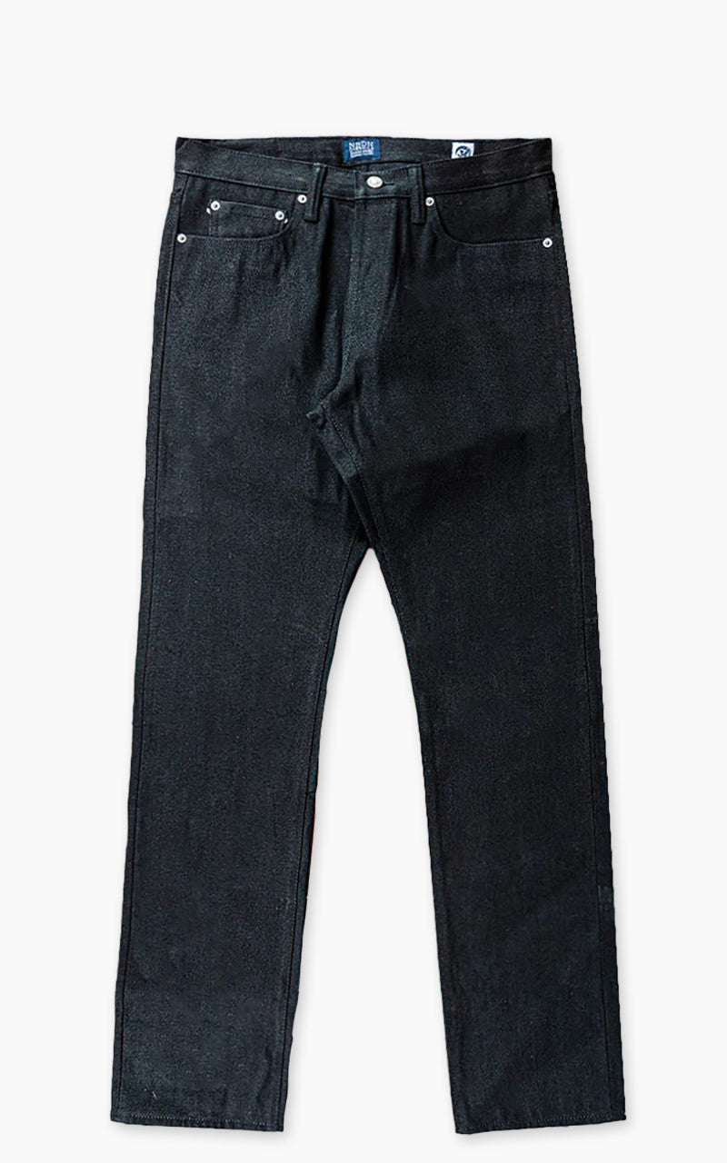 NBDN Bonsai 002 Slim Straight Selvedge Jeans Black x Black 15oz