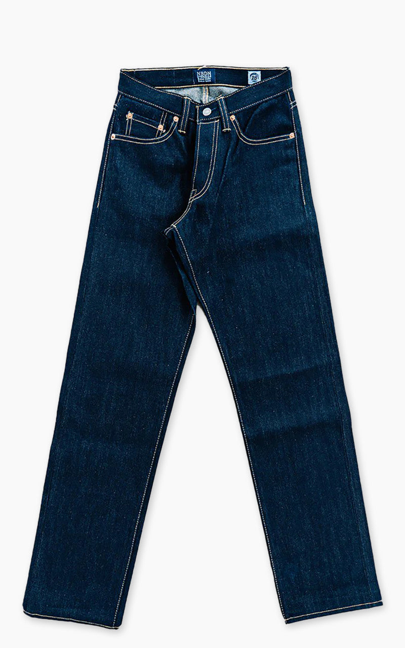 NBDN Bonsai 003 Slim Straight Selvedge Jeans Indigo 15oz
