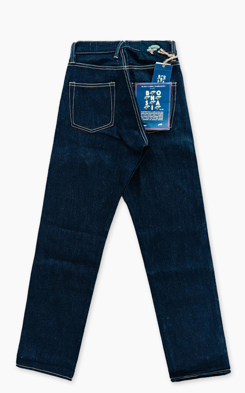 NBDN Bonsai 003 Slim Straight Selvedge Jeans Indigo 15oz