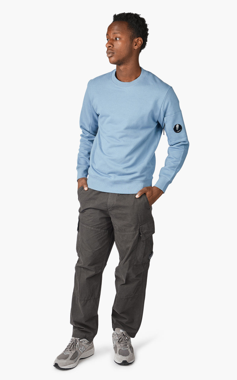 C.P. Company Diagonal Raised Fleece Jumper Infinity