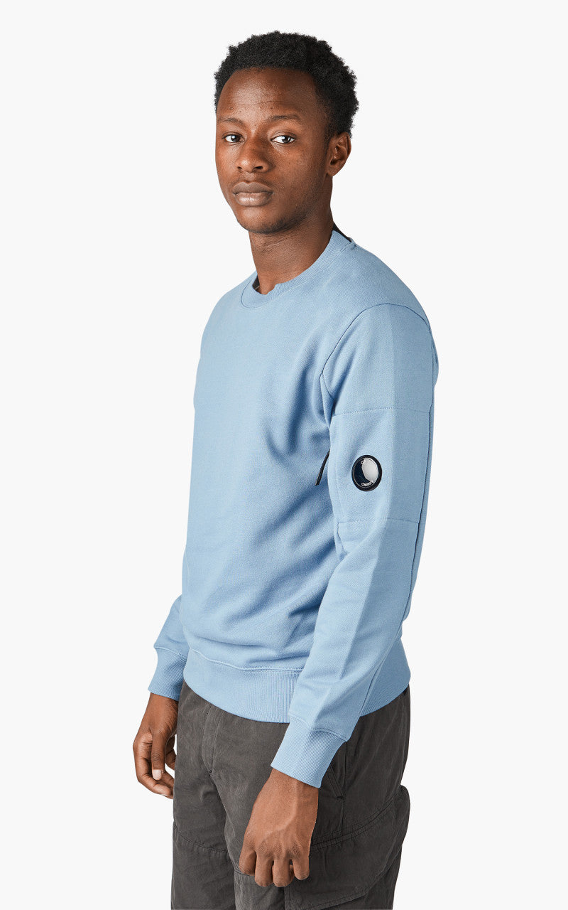 C.P. Company Diagonal Raised Fleece Jumper Infinity