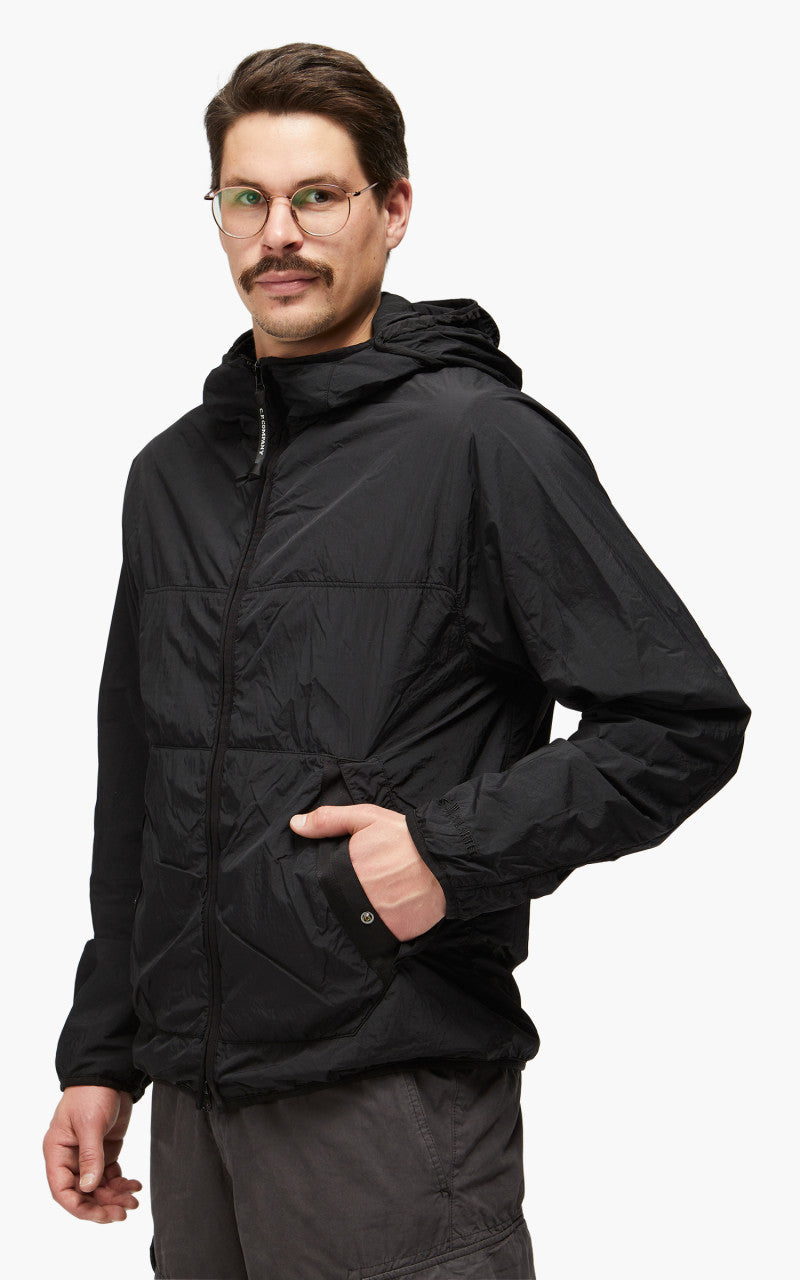 C.P. Company G.D.P. Hooded Goggle Jacket Black