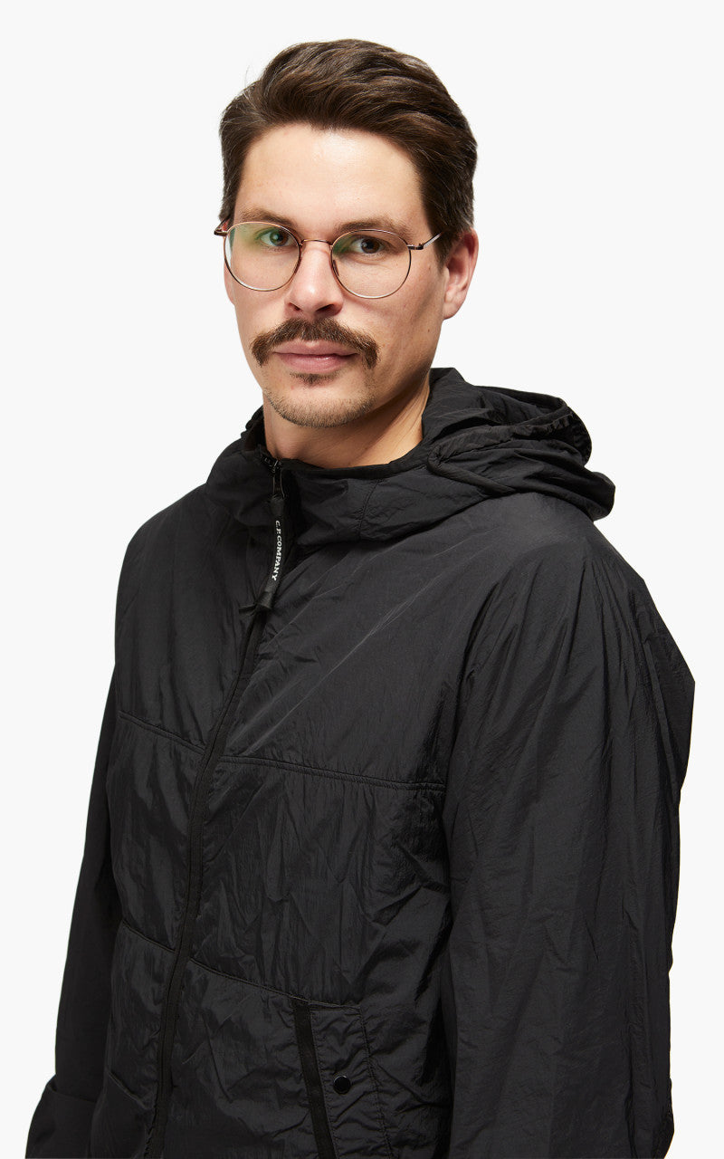 C.P. Company G.D.P. Hooded Goggle Jacket Black