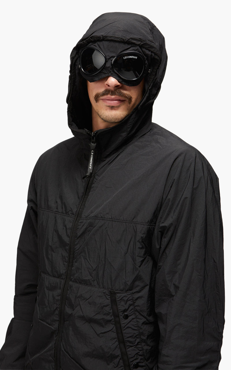 C.P. Company G.D.P. Hooded Goggle Jacket Black