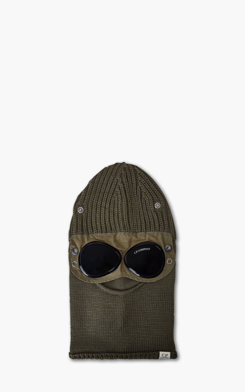 C.P. Company Ski Mask Extrafine Merino Ivy Green