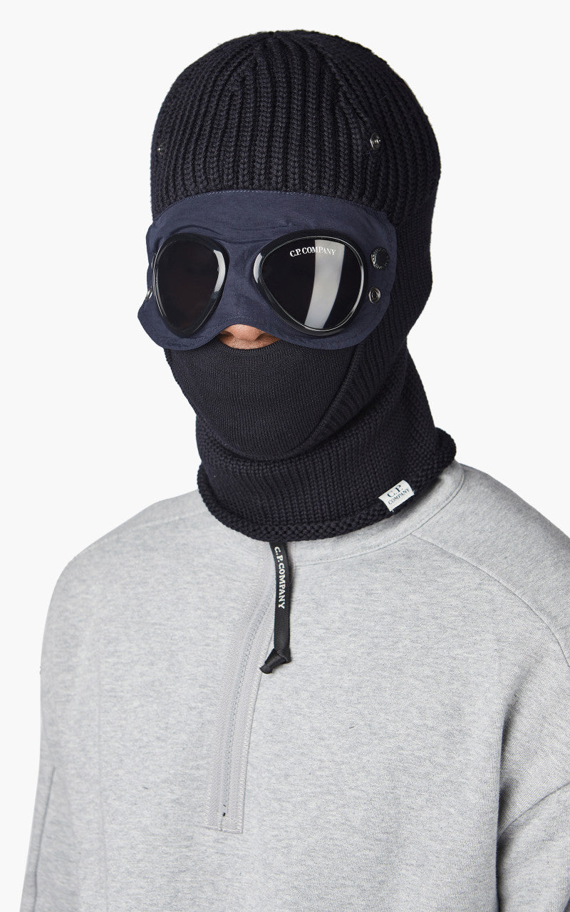 C.P. Company Ski Mask Extrafine Merino Total Eclipse