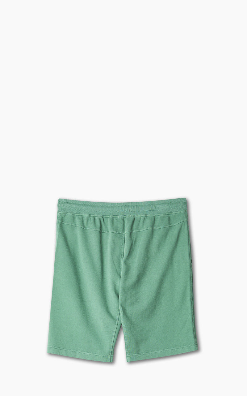 C.P. Company Cotton Fleece Shorts Frosty Spruce