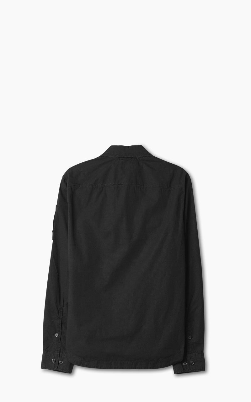 C.P. Company Rip Stop Pocket Shirt Black