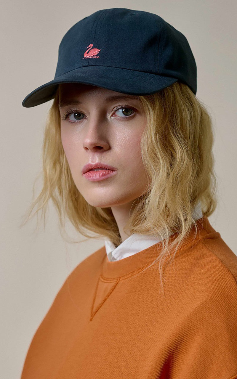 Merz b. Schwanen CAP01 Swan Logo Cap Charcoal
