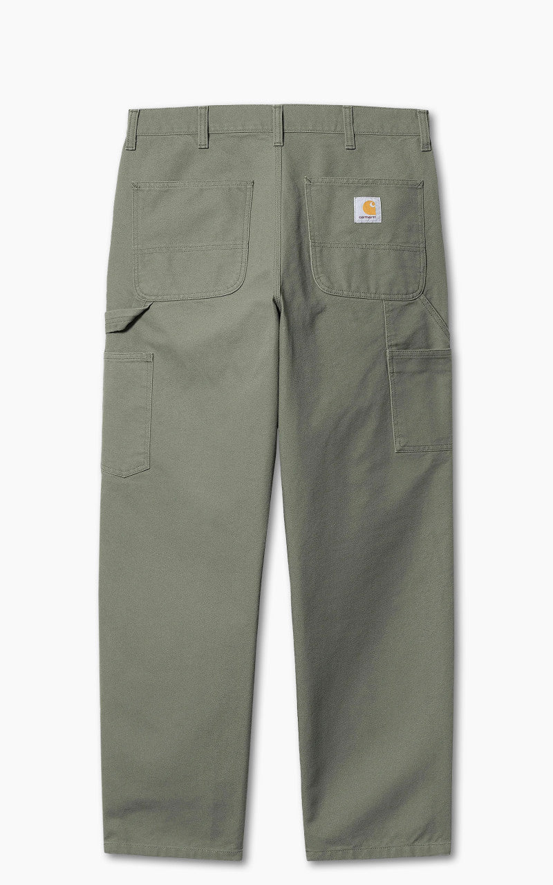 Carhartt WIP Single Knee Pant Dearborn Canvas Smoke Green