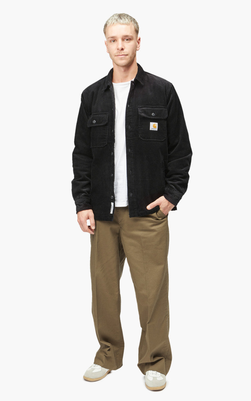 週末値下げ　carhartt wip WHITSOME JKT カーハート L Carhartt WIP Whitsome Shirt Jac Black