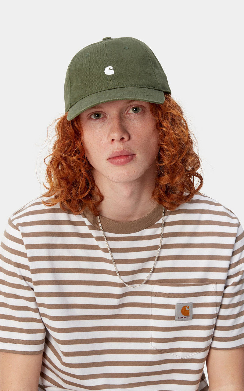 Carhartt WIP Madison Logo Cap Dundee/White
