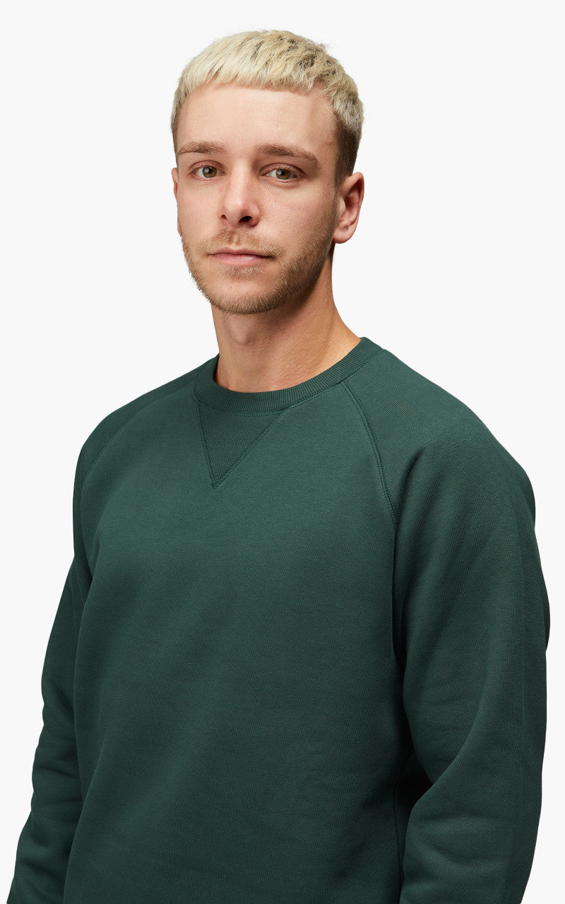 Carhartt WIP Chase Sweatshirt Juniper/Gold