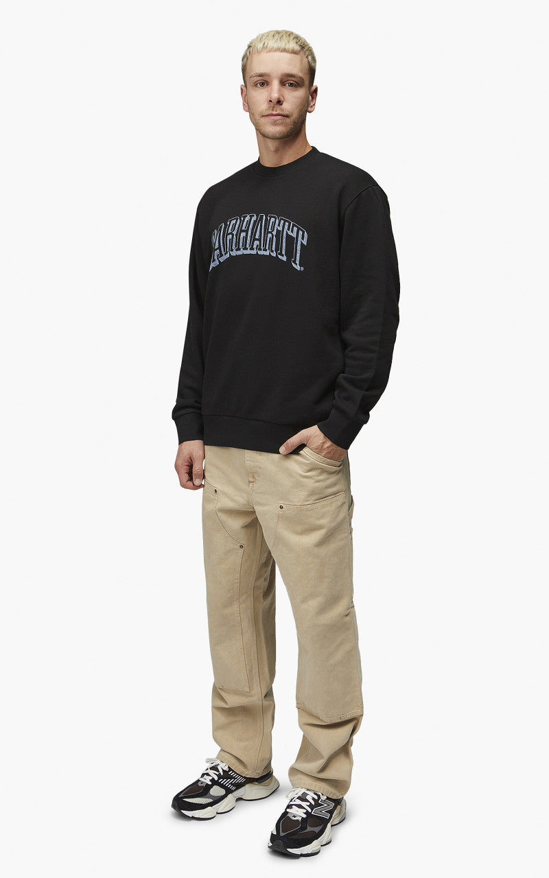 Carhartt WIP Scrawl Sweatshirt Black/Misty Sky