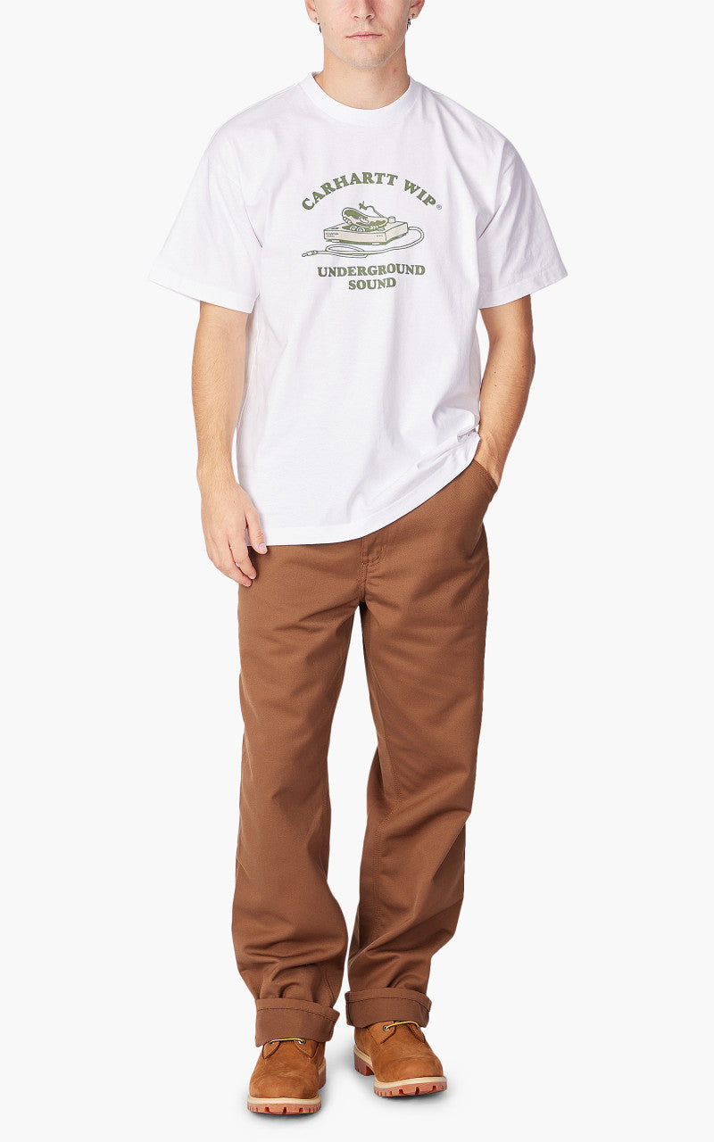 Carhartt WIP S/S Underground Sound T-Shirt White