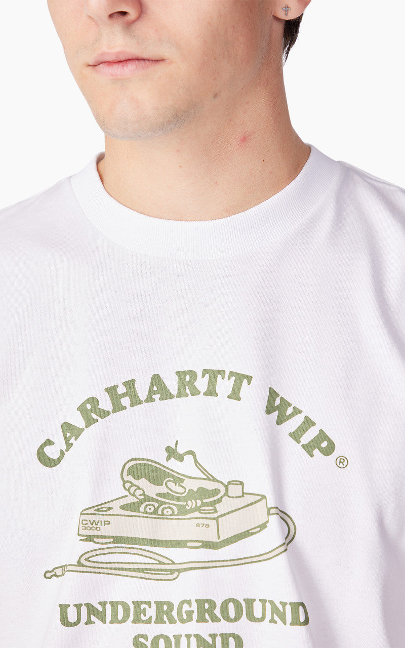 Carhartt WIP S/S Underground Sound T-Shirt White
