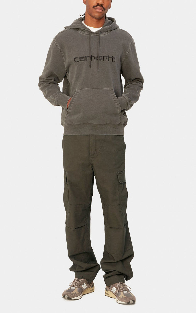 Carhartt WIP Regular Cargo Pant Columbia Ripstop Cypress Rinsed