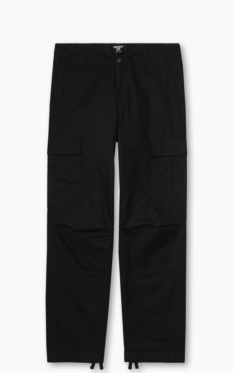 Carhartt WIP Regular Cargo Pant Columbia Ripstop Black Rinsed