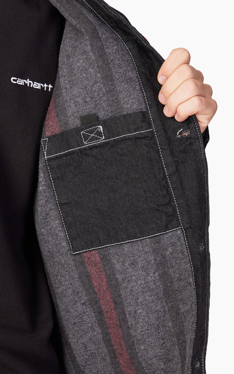 Carhartt WIP OG Chore Coat Black/Black One Wash