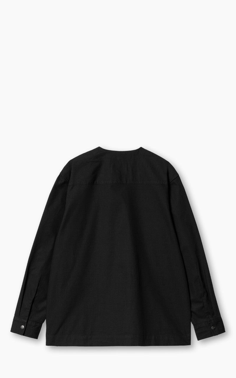 Carhartt WIP Elroy Shirt Jac Columbia Ripstop Black