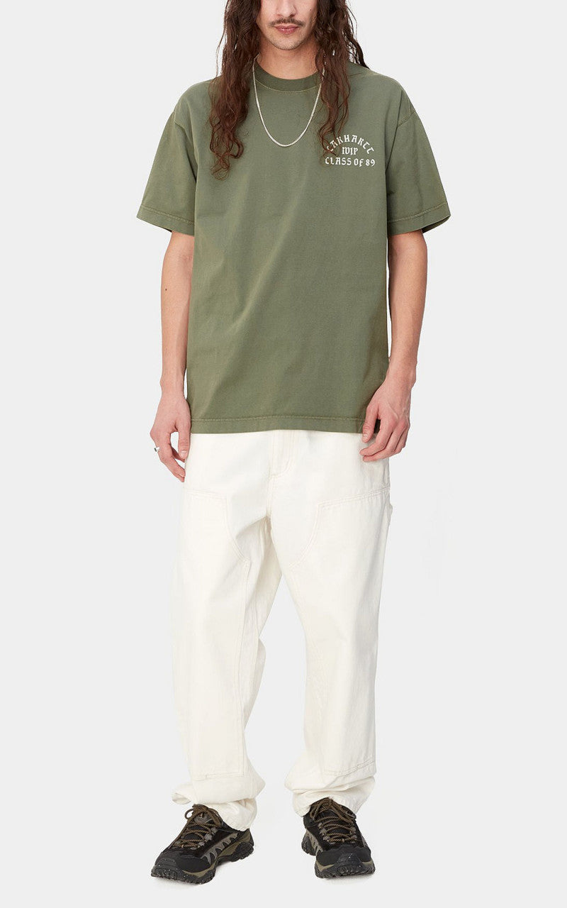 Carhartt WIP S/S Class of 89 T-Shirt Dundee/White