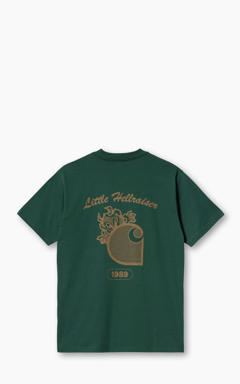 Carhartt WIP S/S Little Hellraiser T-Shirt Chervil/Brown