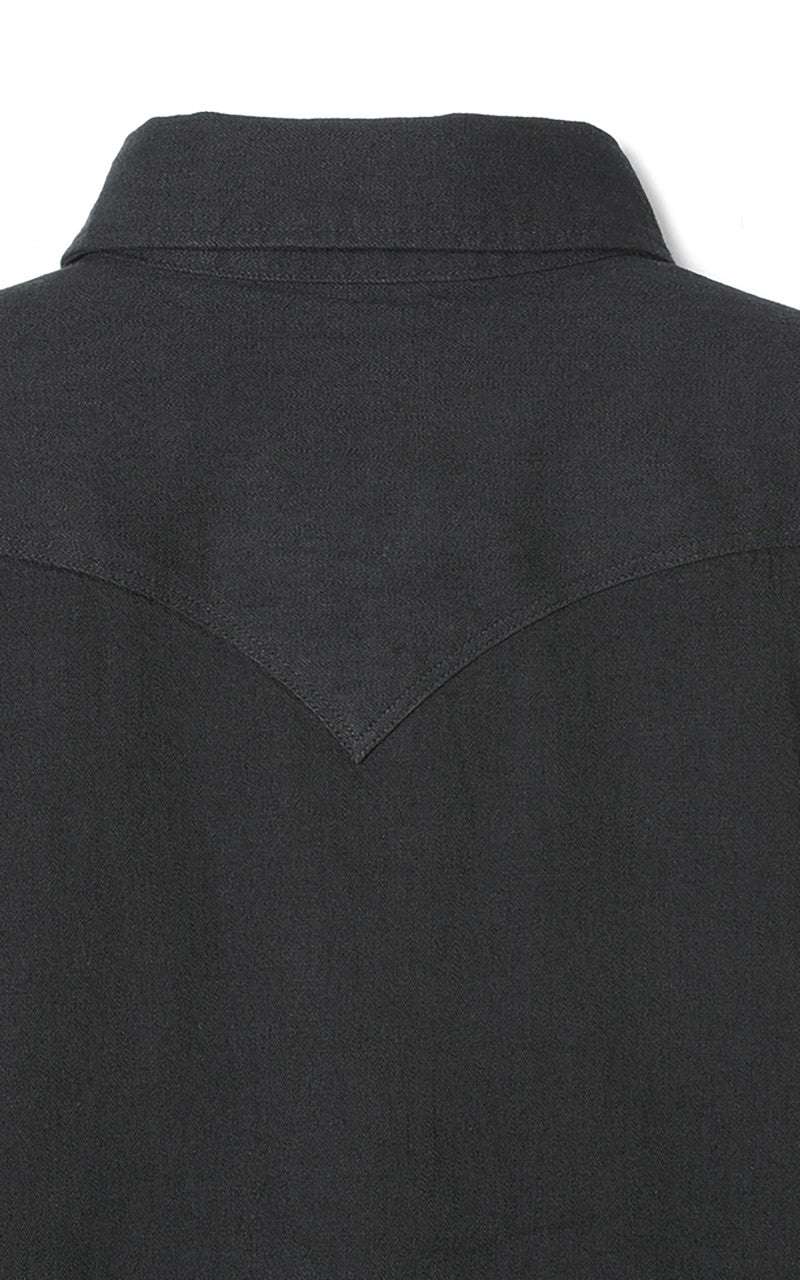 Stevenson Overall Co. Cody Denim Shirt Black