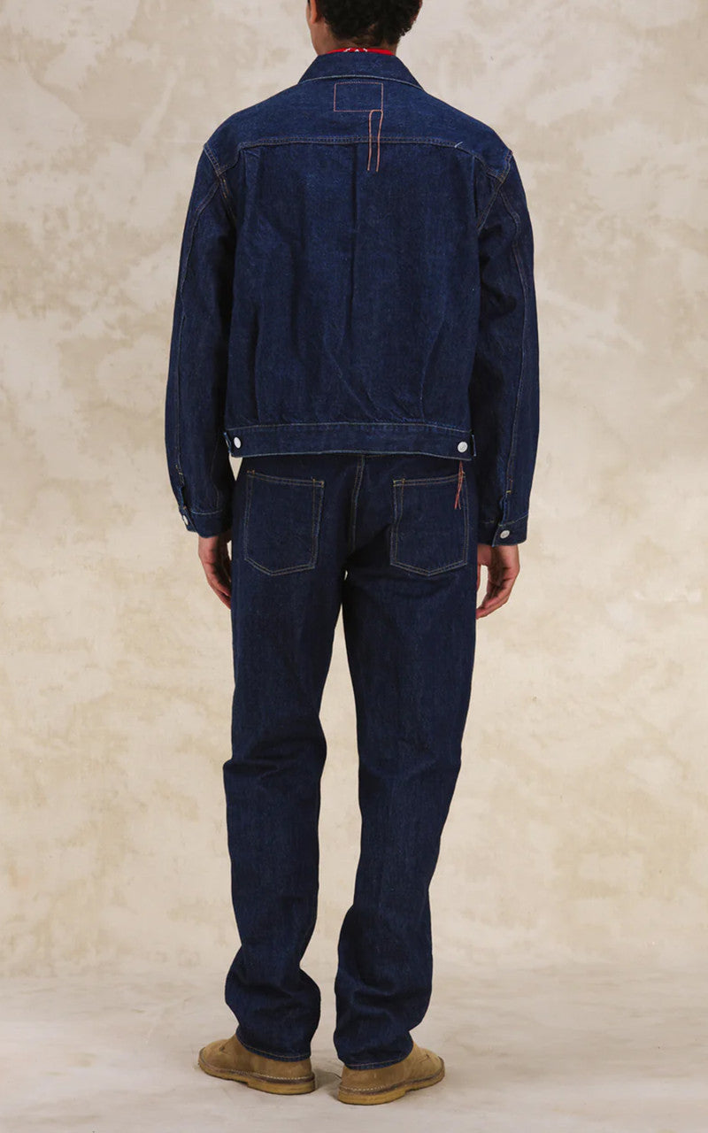 Fortela Cisco Type 2 Denim Selvedge Jacket Blue